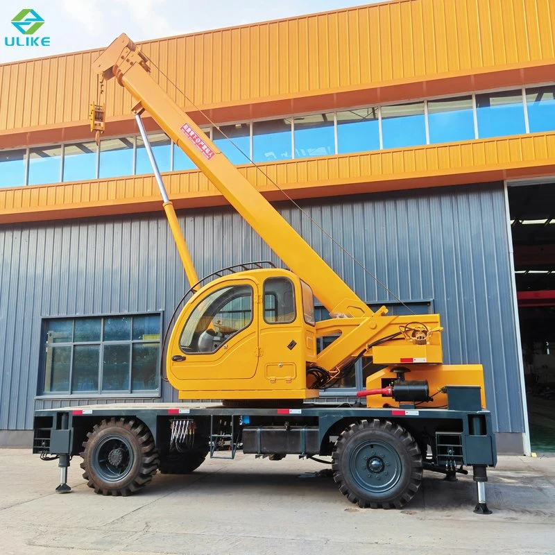 High quality/High cost performance  Construction Equipment 4 Wheel off Road Crane Truck Crane with Good Price