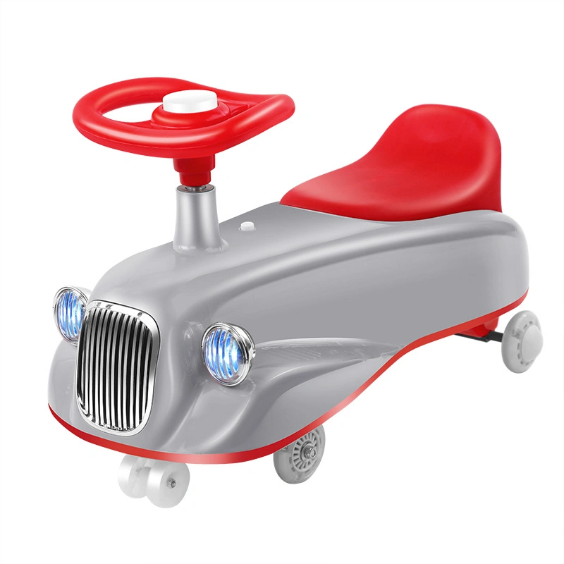 Wholesale/Supplier Price Hot Sale Toddler Swing Wiggle Twisted Car Toy Baby Plasma Yoyo Magic Car with LED Light and Music