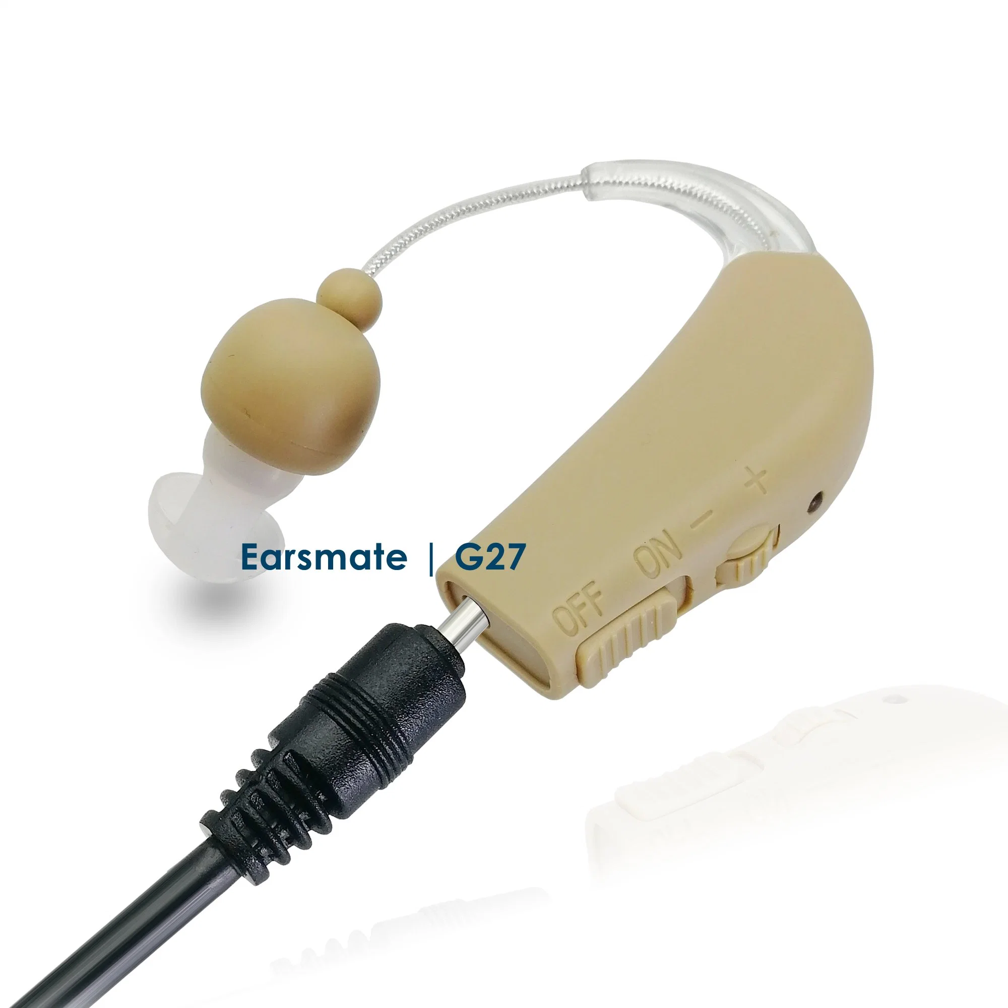 Mini amplificador de sonido digital recargable Ear BTE audífonos para Pérdida auditiva en personas de la tercera edad a bajo precio