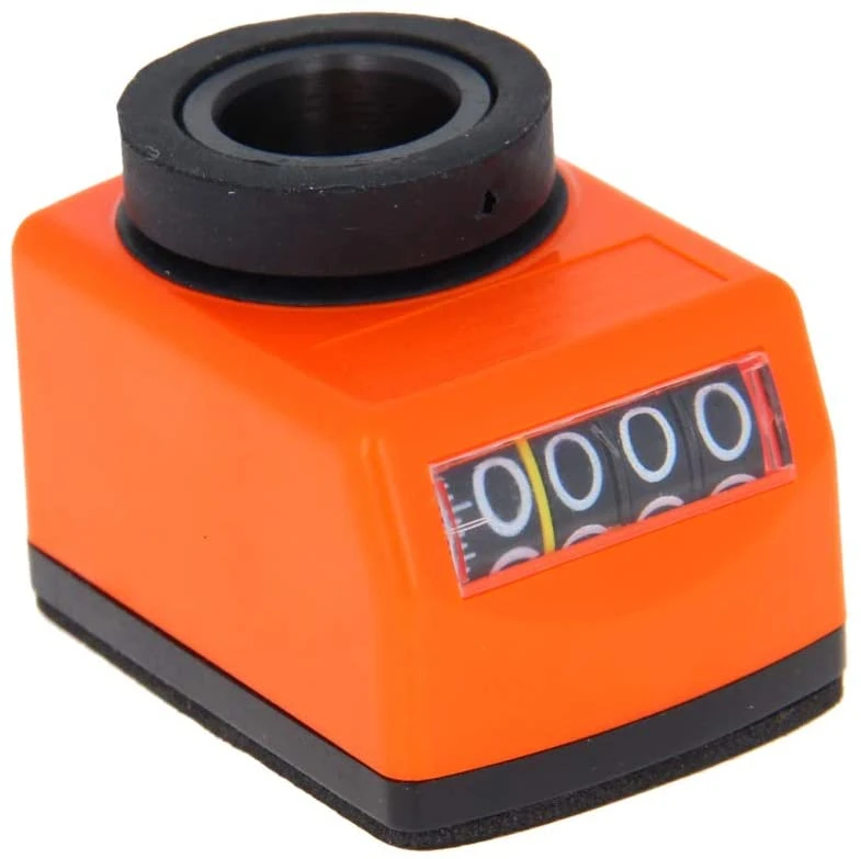 20mm Bore Diameter Digital Position Indicator Counter Machine Accessory Black