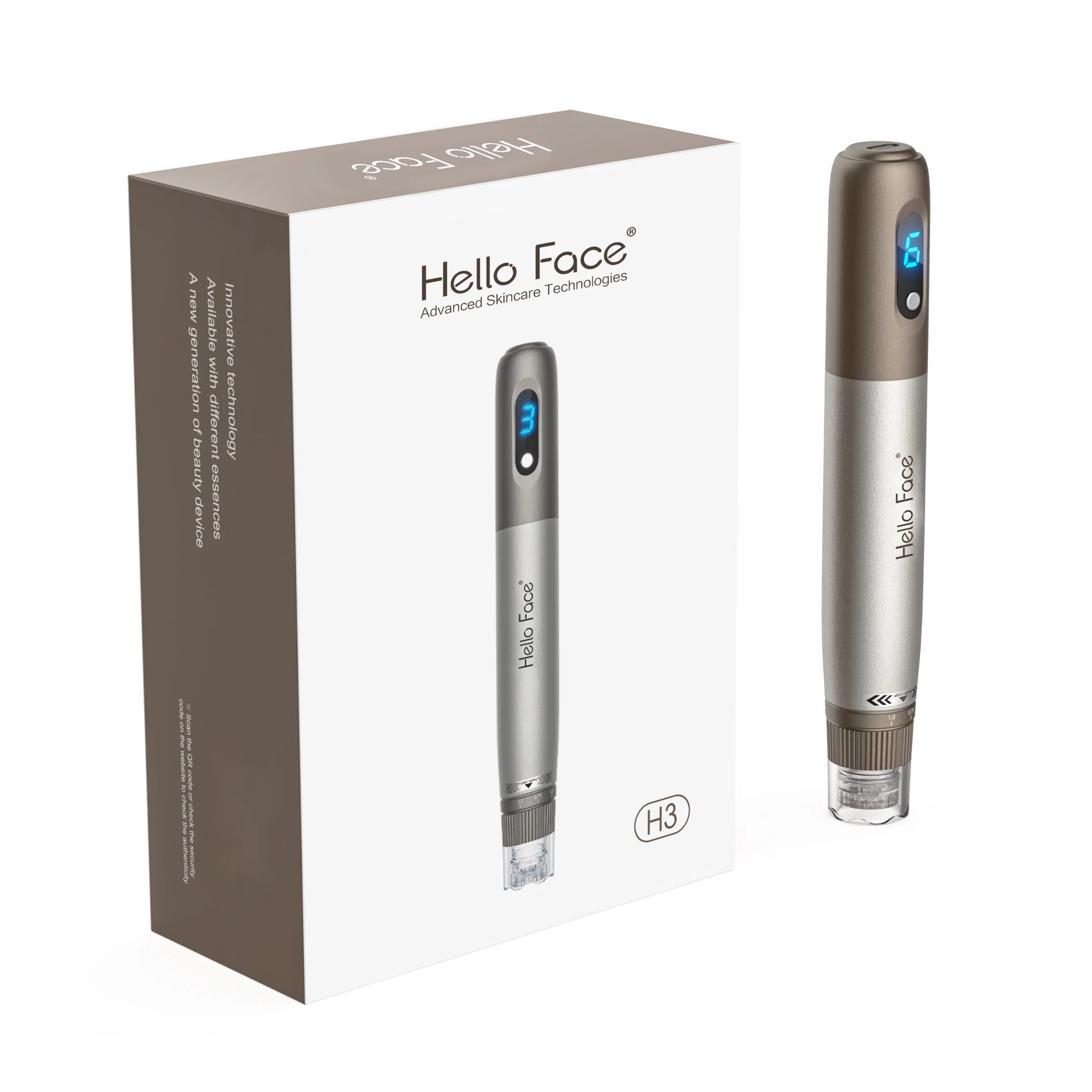 Rechargeable Hydra Pen Hello Face H3 Mesotherapy Microneedling Pen