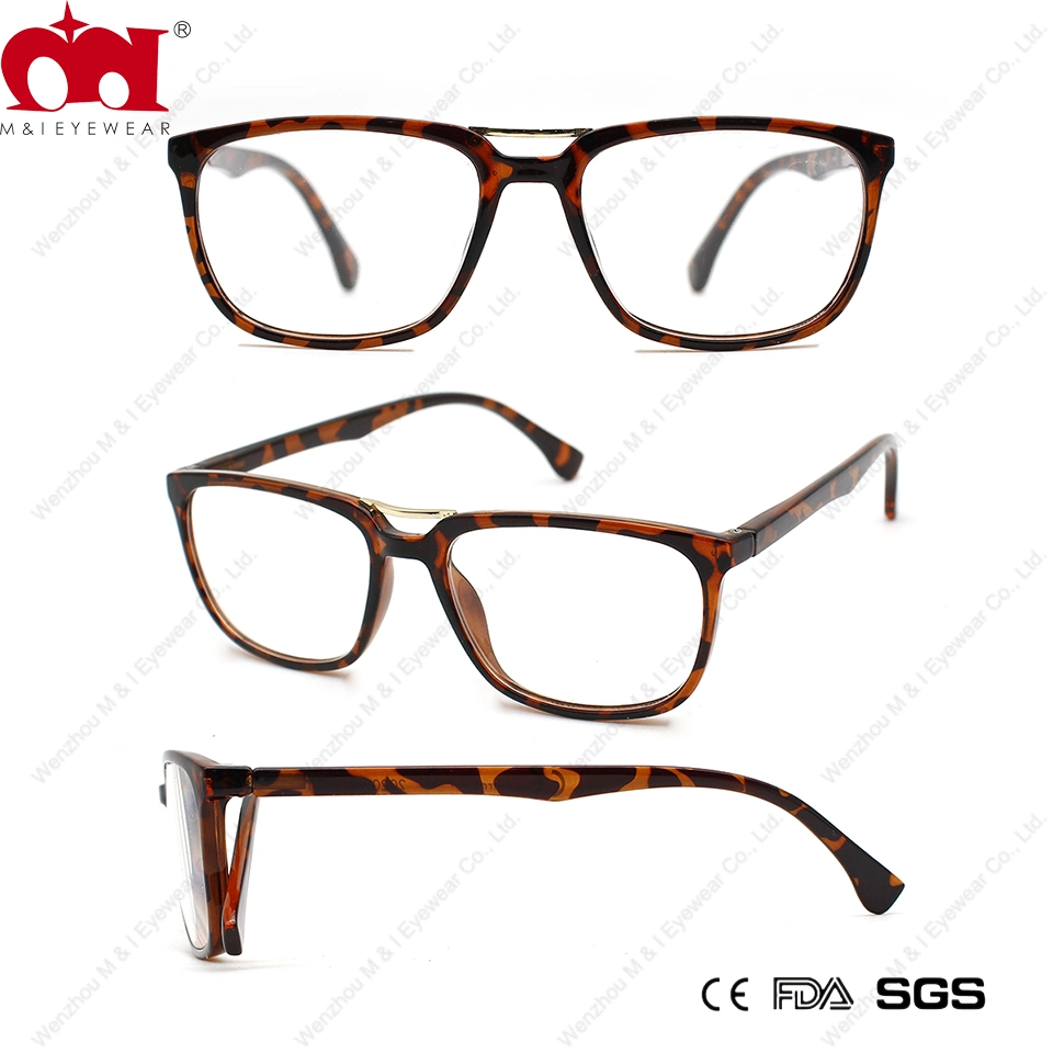 Puente de nariz gemelas Fashion Gental simple lector de color puro Unisex gafas de lectura