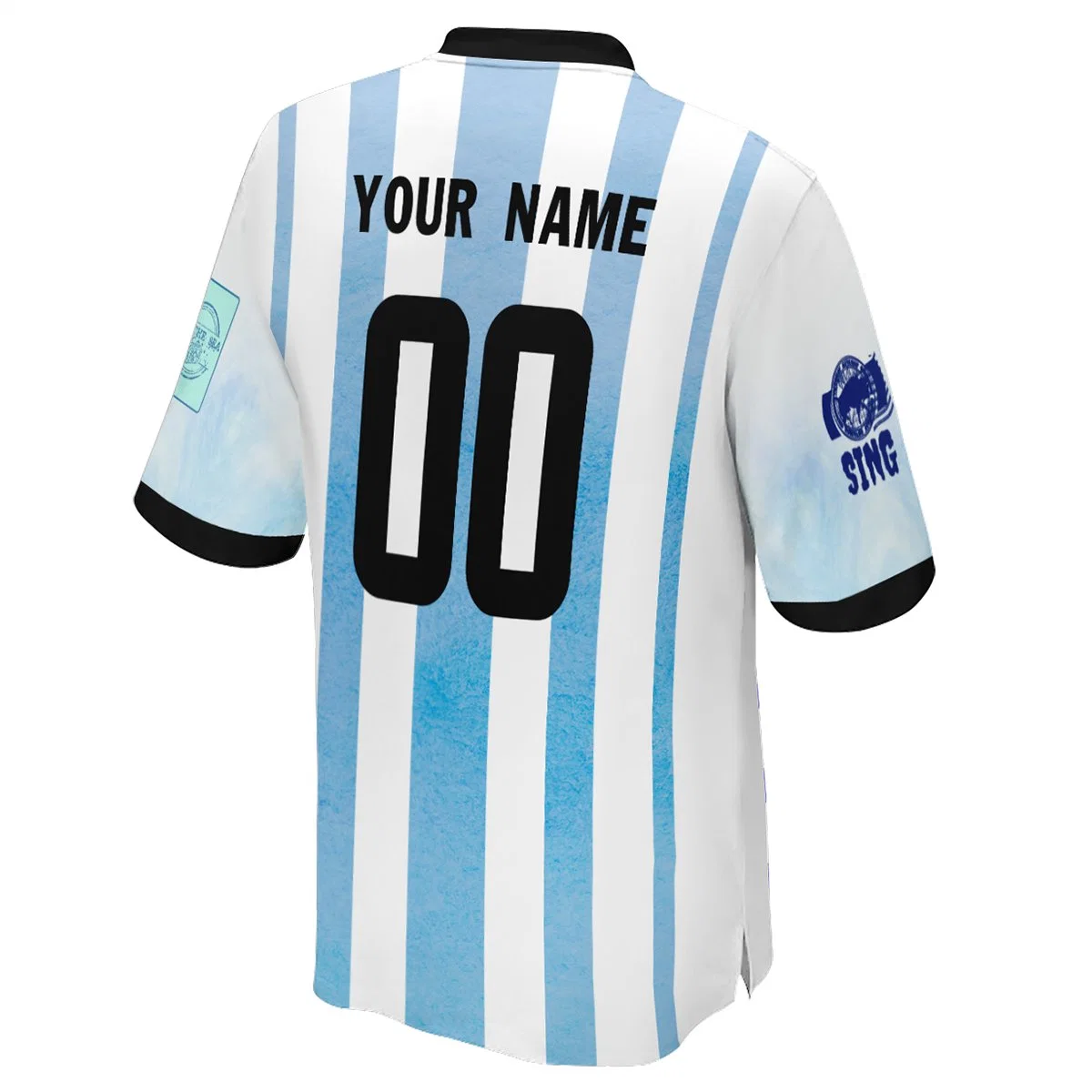 Usine Professionnelle Maillot de Football Personnalisé 2022 Argentine Maillots de Football Rétro