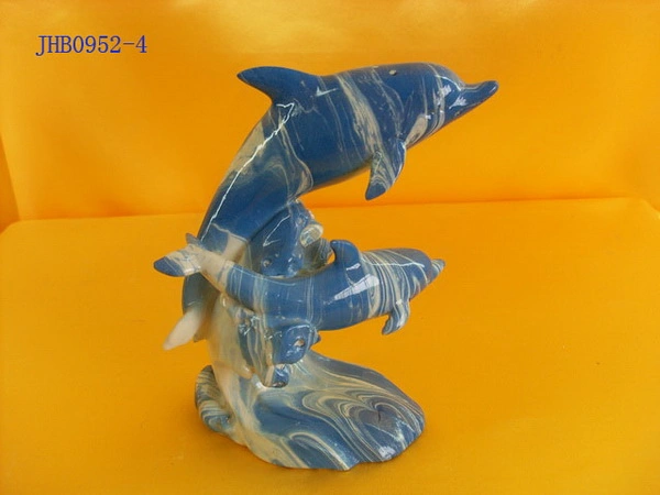 Presentes de ornamento Dolphin para decoração personalizada em casa