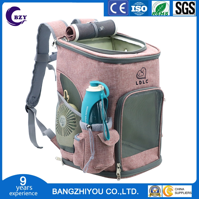 Spot Upgraded Version of Cross-Border Pet Bag Foldable Environmental Protection Breathable Pet Backpack Pet out Cat Bag