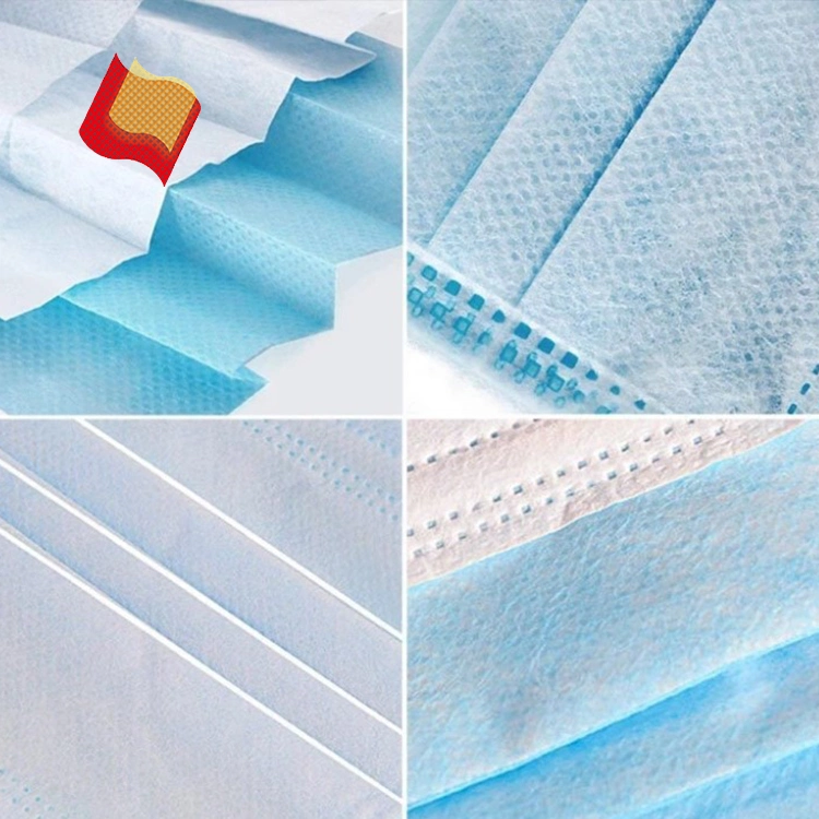 China Quality Hot Sale 100% PP Spunbond Non Woven Fabric for Disposable Medical N95 Face Mask