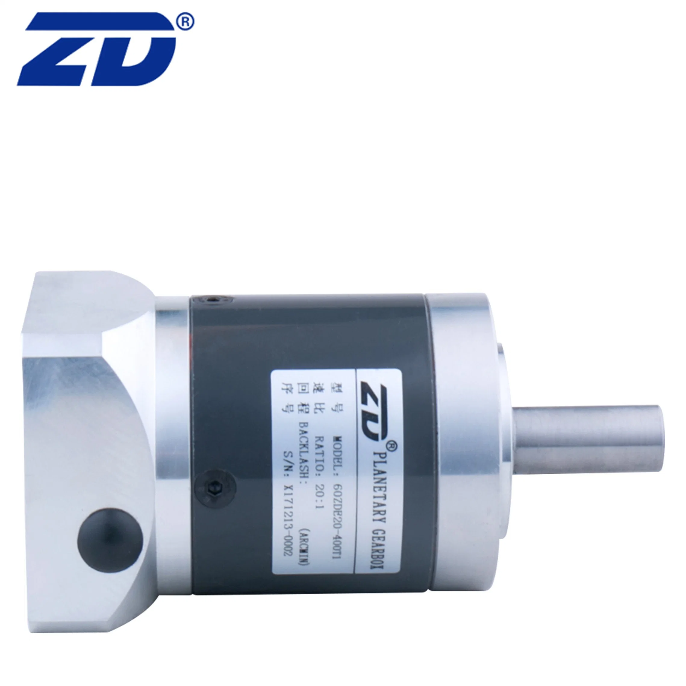 ZD Round Mounting Flange Spur Gear Planetary Gearbox