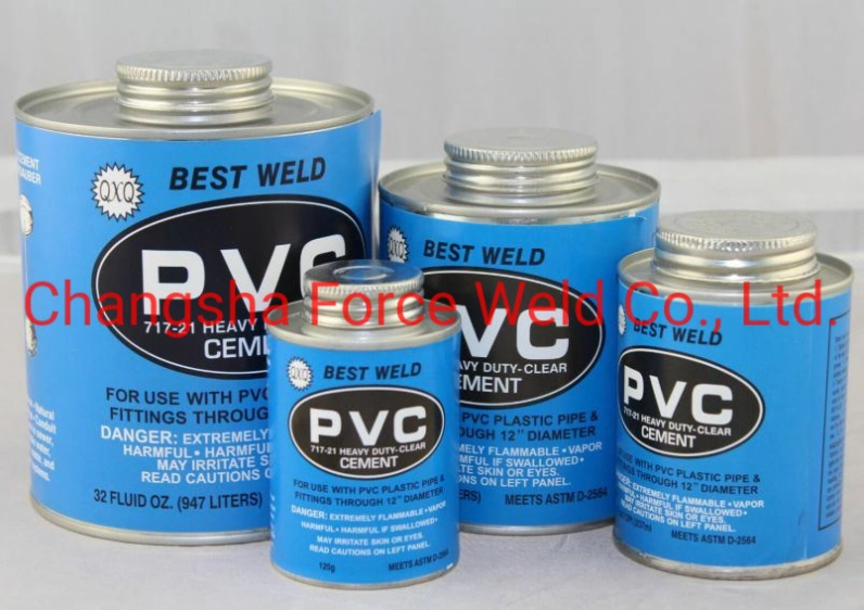 PVC Glue PVC Cement PVC Pipe Cement PVC Solvent Cement High quality/High cost performance 