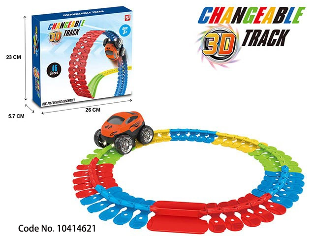 Intelligence DIY Assemble Electric Race Track, Toys From China Funny Rail Slot Car Racing Tracks