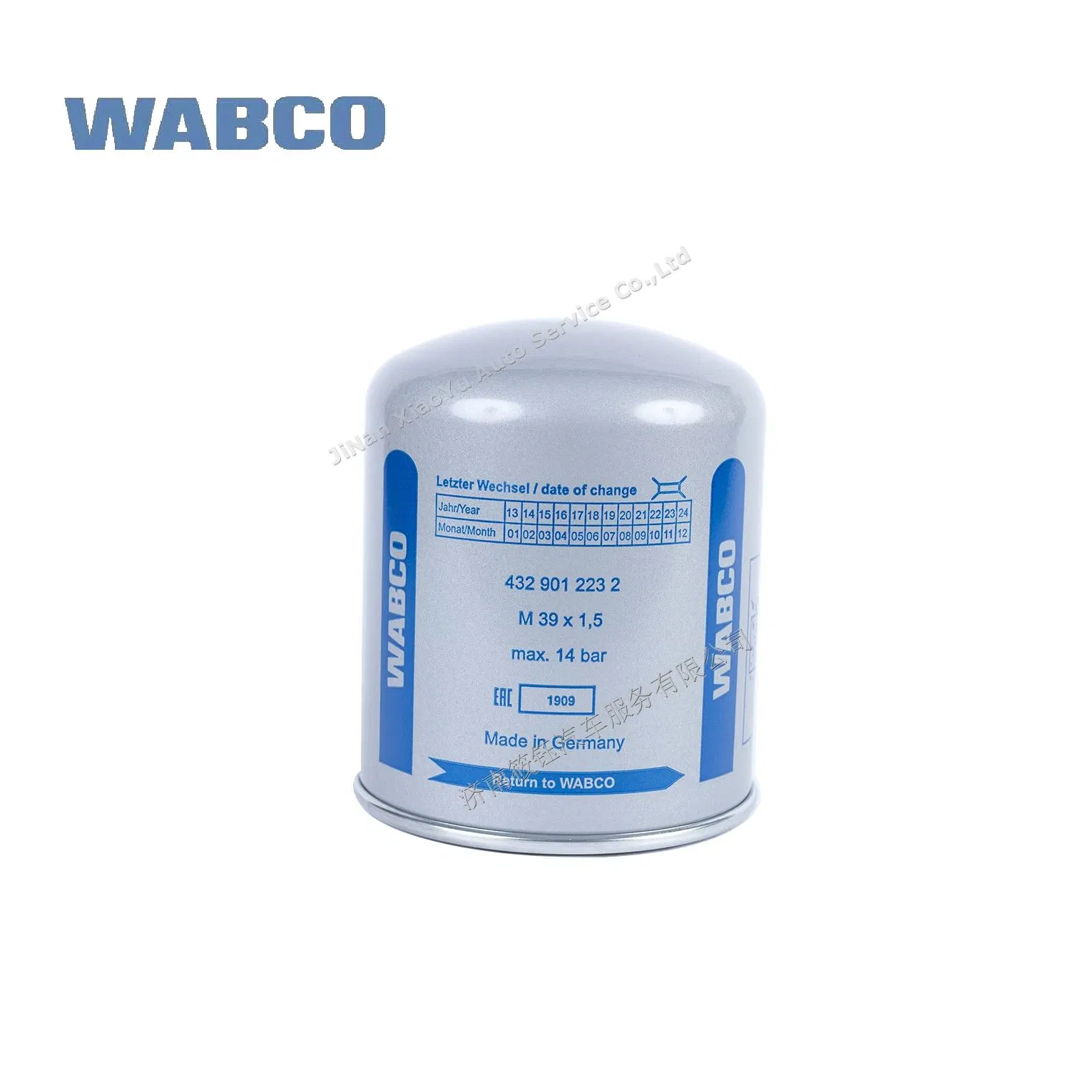 Wabco Air Filter Cartridge for Brake Valve System 4329012232 4329012222 4329012231 Be Used for Alexander Dennis Daf Demag Evobus