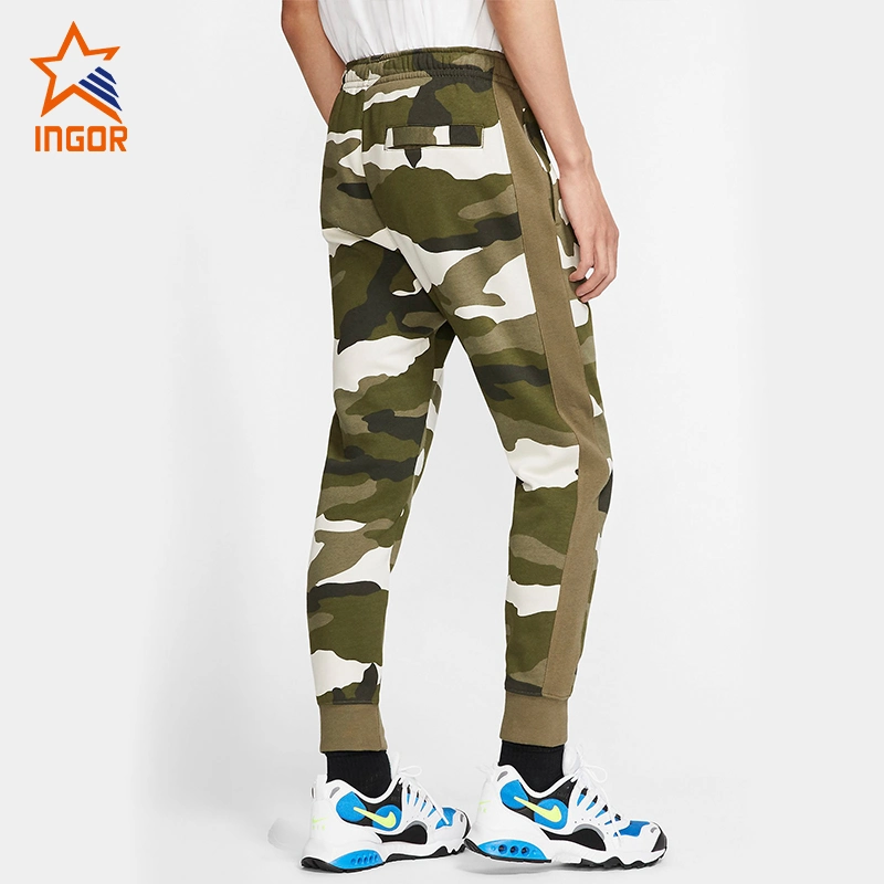 Ingorsports Newet Fashion Men's Jogging Sweatpants Camo Jogger