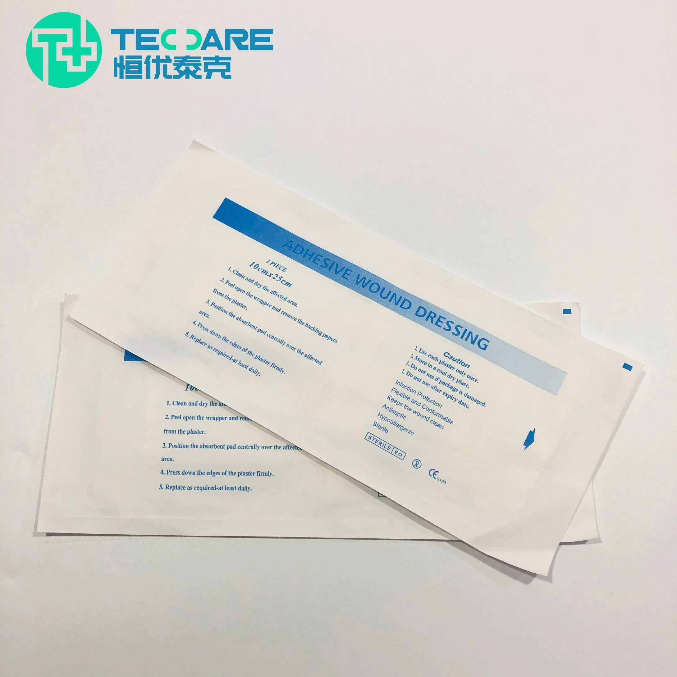 Non-Woven Adhesive Sterile Disposable First Aid Wound Dressings