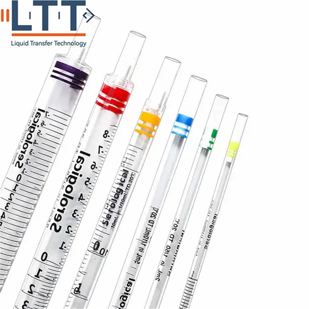 Lab Consumables Liquid Handling Products Sterile Glass Measuring Pipette Serological Pipets