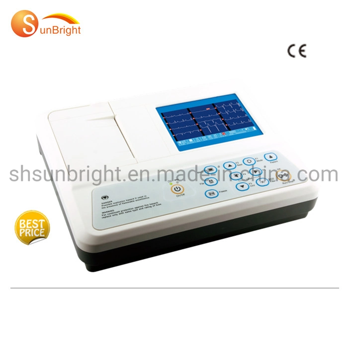 Sunbright ECG Machine Portable 3 Channel Digital 12 Lead Sun-8031