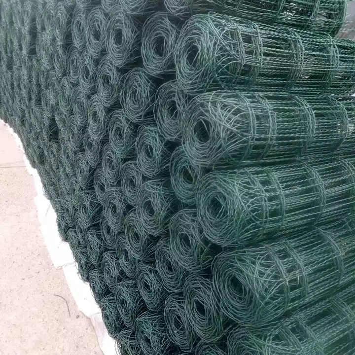 Green Outdoor Decorative Garden Wire Folding Flower Border Fence Panel