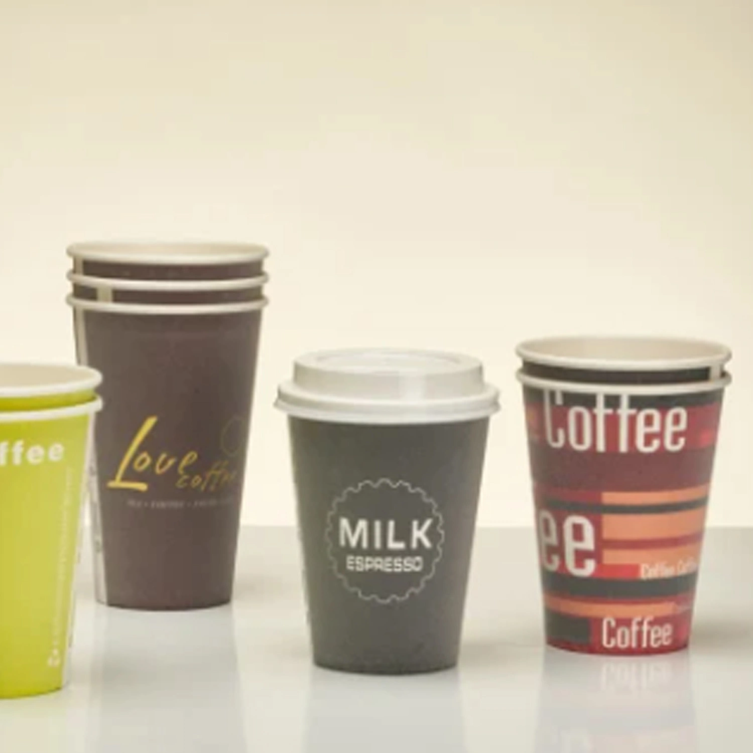 Goldencup Hot Venta máquina de taza de papel de alta velocidad para caliente Café