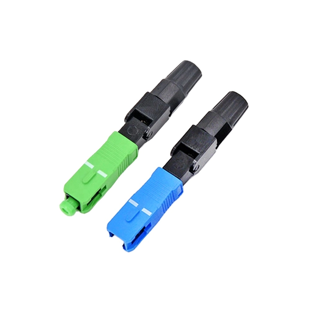 FTTH 60mm pérdida 0,2dB SM/MM Fibra óptica SC APC Fast Conector