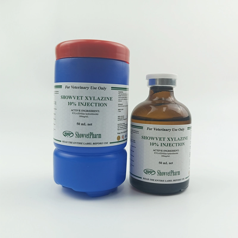 Veterinary Medicine for Cattle and Horses: High quality/High cost performance Cylazine Hydrochloride Medication with Muscle Relaxation and Analgesic Effects