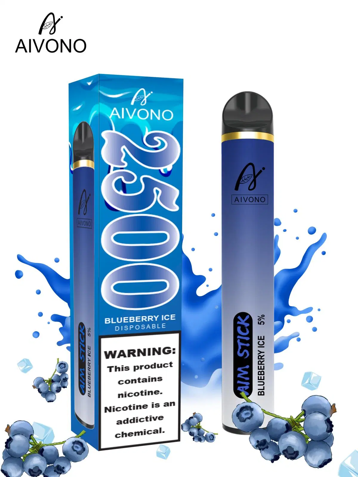 2500 disparos Bang XXL Wotofo Atom Vapes Vape precio Mayorista/Proveedor de plumas desechables