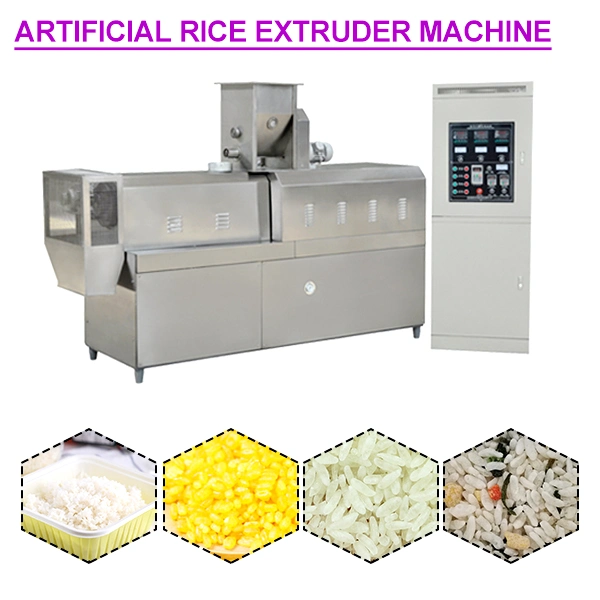 Re-Shaping Rice Extruder Machine/Fortified Rice Process Line/Rice Kernels Re-Make Production Plant