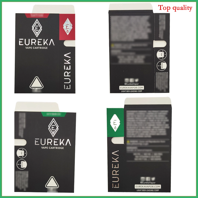 Eureka Cartridges Ceramic Coil 0.8ml/1.0ml No Leakage Atomizer with Child Proof Packaging