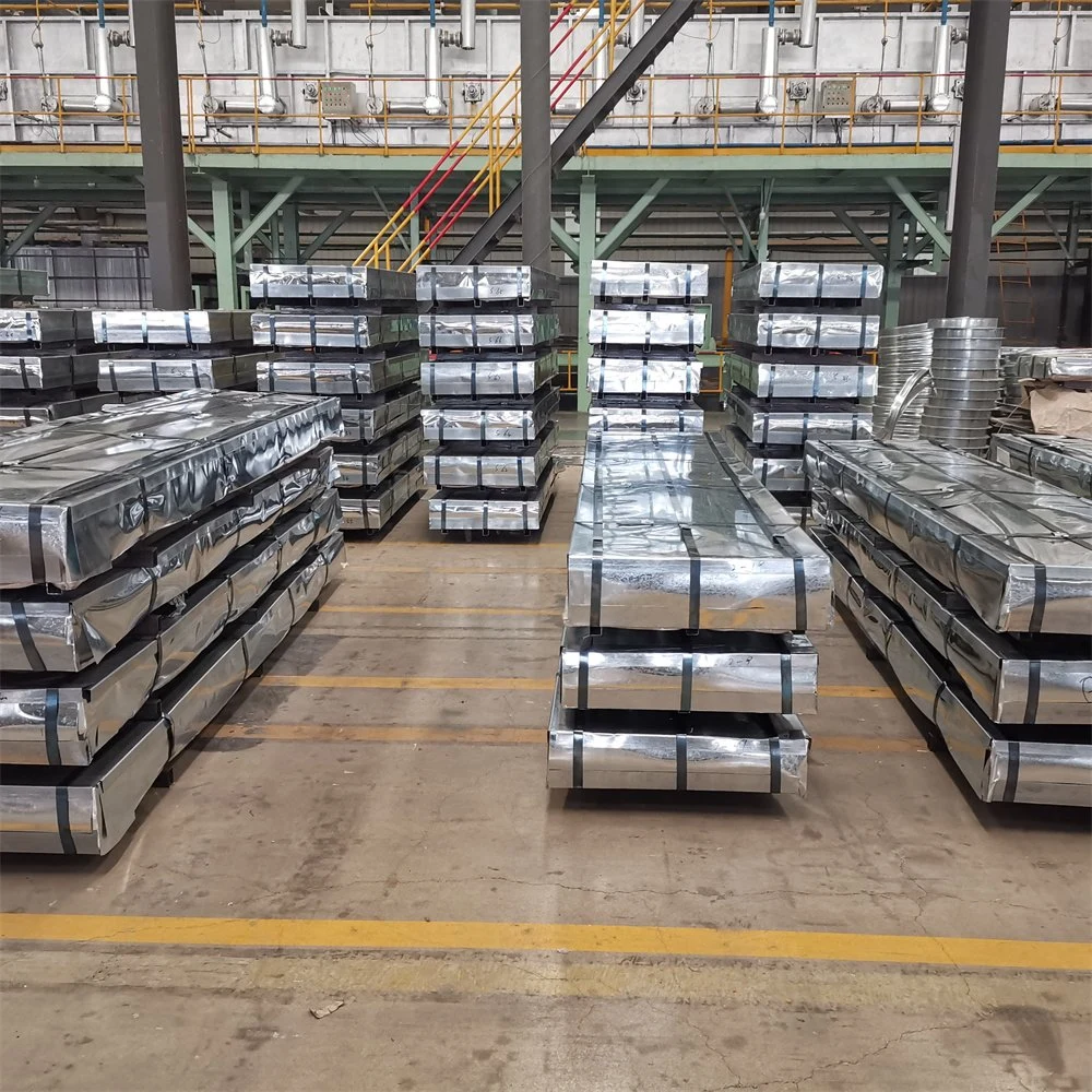 SGCC/Dx51d/JIS/ASTM/G550/Az100/Z275/0.12-3.0mm/Hot Dipped Galvanized/Zinc Coated/Galvalume/Gi/Gl/Corrugated/Roof/Roofing Sheet/Anti-Fingerprint/Steel Sheet