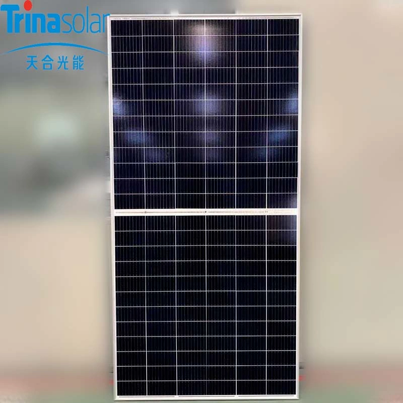 الألواح الشمسية Trina أحادية اللون 550W 560W 570W 580W 590W 600W وحدات PV بنصف الخلايا