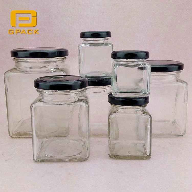 Various Square Glass Jar Cheap Pint Mason Jars Disposable Stanley Thermal Food Jar Containers Kilner Bottles Hot Food Foil Container Sauce Food Jar