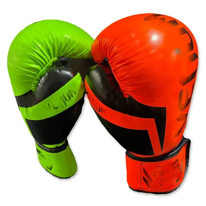 Wholesale/Supplier Professional Training PU Leather Boxing Gloves High quality/High cost performance Kids Adult Universal Boxing Gloves