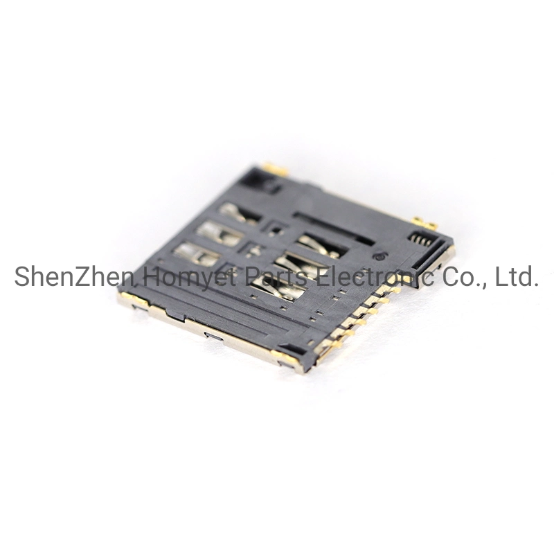 SIM Card Connector (memory card connector) SMD Thin H1.35 SMD Micor / Nano SIM Card Holder Mobile Terminal Holder