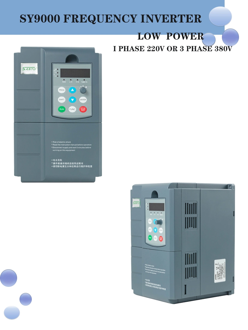 Sy9000 Frequency Inverter 3 Phase 380V 160kw VSD VFD Frequency Converter Frequeny Drives