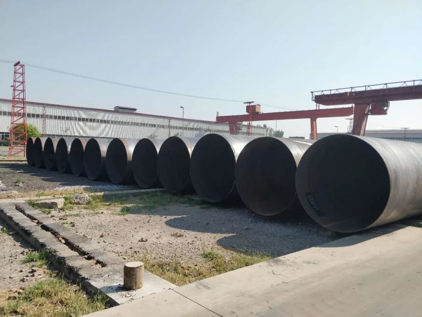 API 5L Grb LSAW Welded Carbon Steel Round Tube Pipeline Piling Construction Material and Marine O