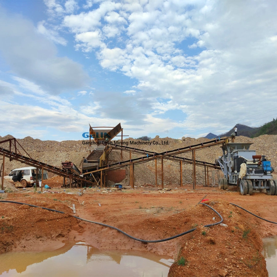 Trituración de alta calidad de arena pura línea de producción completa de máquinas de lavado