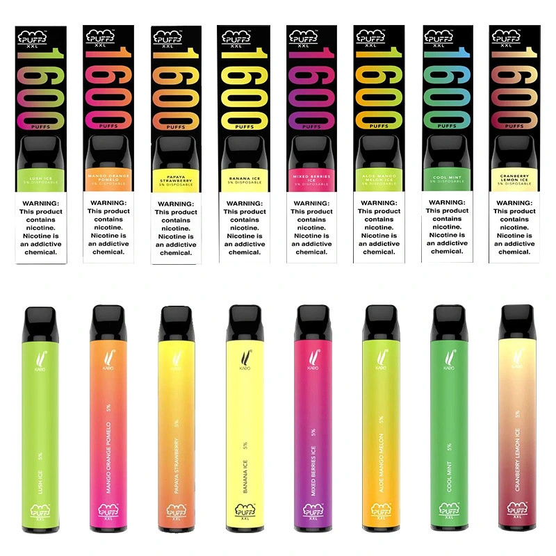 Best Selling in USA 1600puffs Puff XXL E Cigarette Cheap Vape Pen