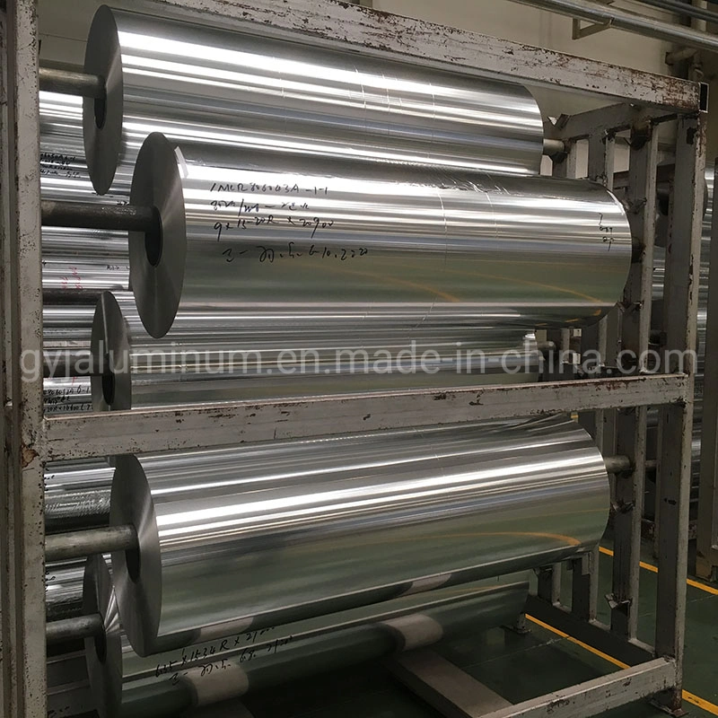 China Alloy 8011 H18 Aluminium Foil Jumbo Pharmaceutical Aluminum Packaging Foil Roll