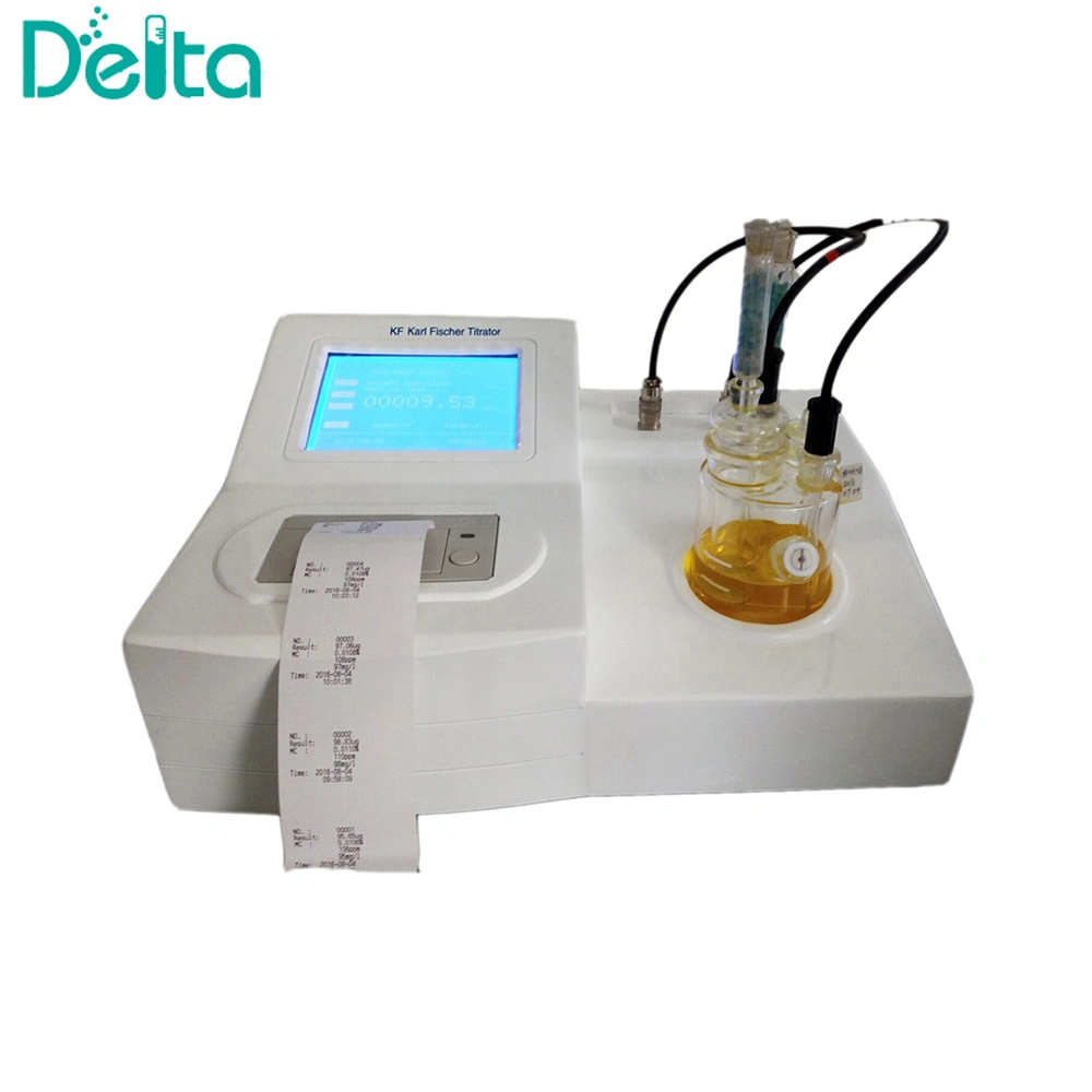 Kf Columetric Method Karl Fischer Titration Instrument