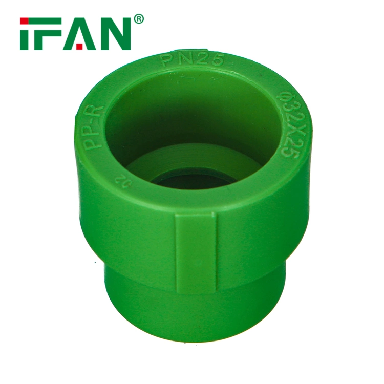 Ifan Hot Selling Durable Heat Resistant Pn25 Socket Water Plumbing PPR Fittings