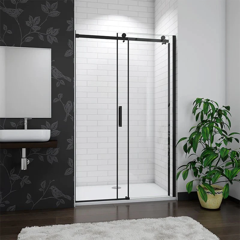 Sliding Bypass Waterproof Home Decor Hotel Room Decoration Aluminum Ss Frame Salon Cosmetic Bathroom Glass Shower Cubicle Enclosure