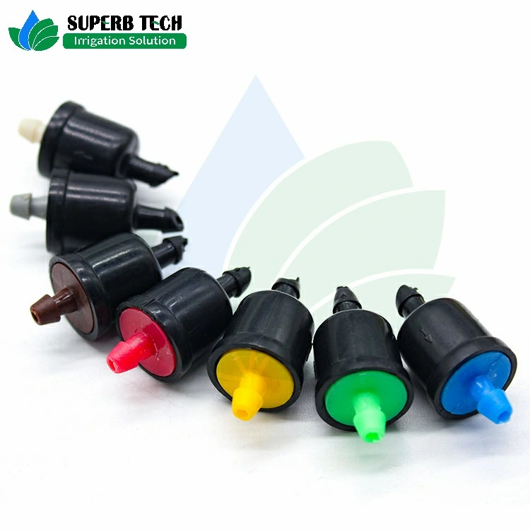 Factory Supply Various Flux PC Dripper Garden Greenhouse Irrigation System Emitter