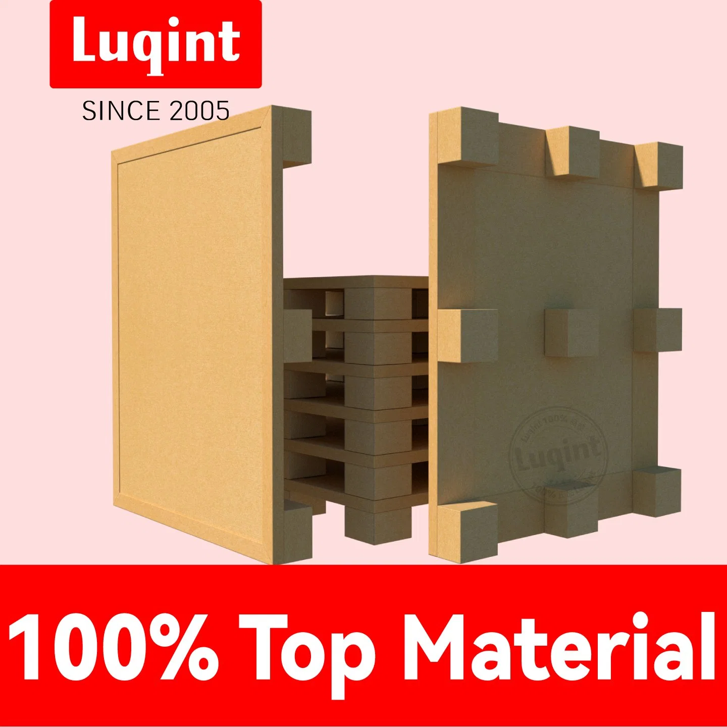 Paper Tray, 2-Way & 4-Way Paper Honeycomb Core Pallet with High Load Bearing