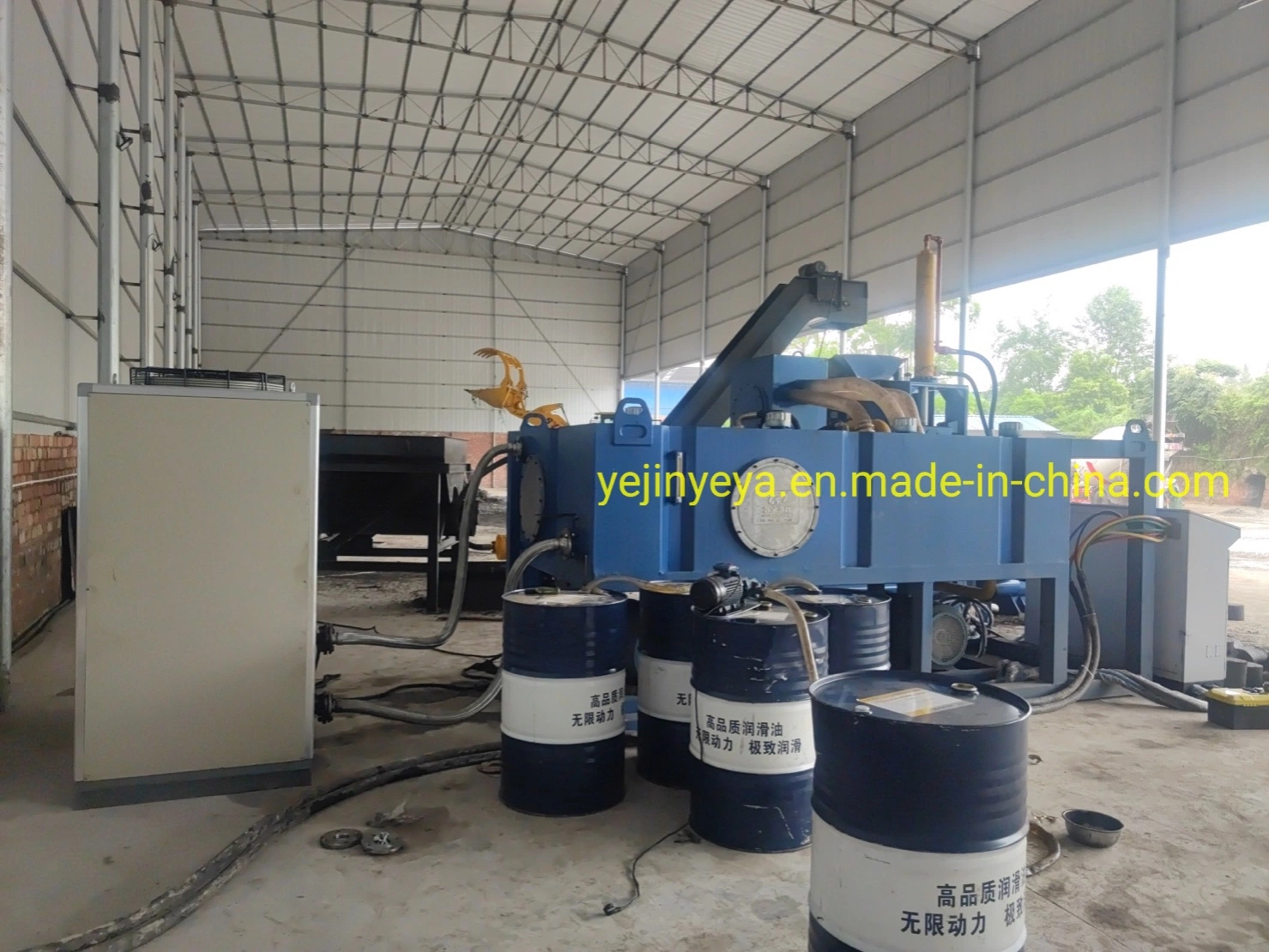 Horizontal Automatic Stainless Steel Chromium Briquette Machine for Smelting