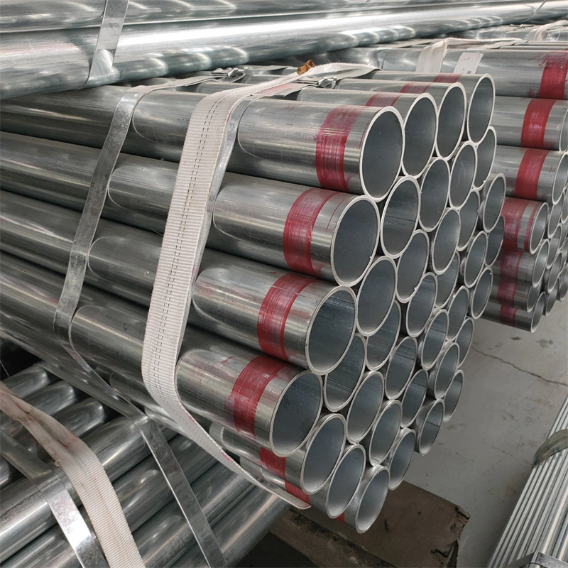 ERW Hot Dipped Galvanized Round Steel Pipegalvanized Pipe Weight Per Meter