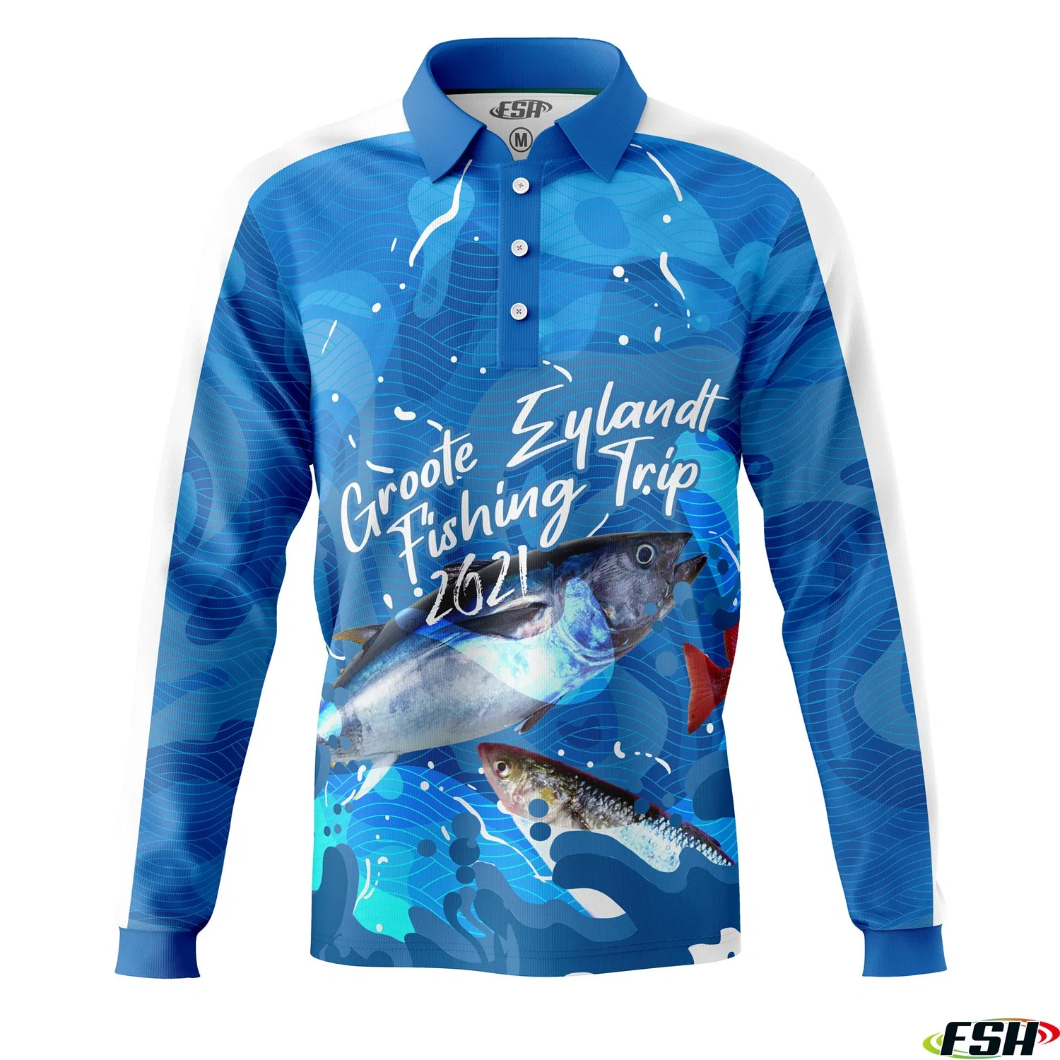 2023 Nuevo diseño Mayorista Personalizado Camisa de Pesca de Manga Larga Jersey de Pesca Impresión por Sublimación Ropa Deportiva