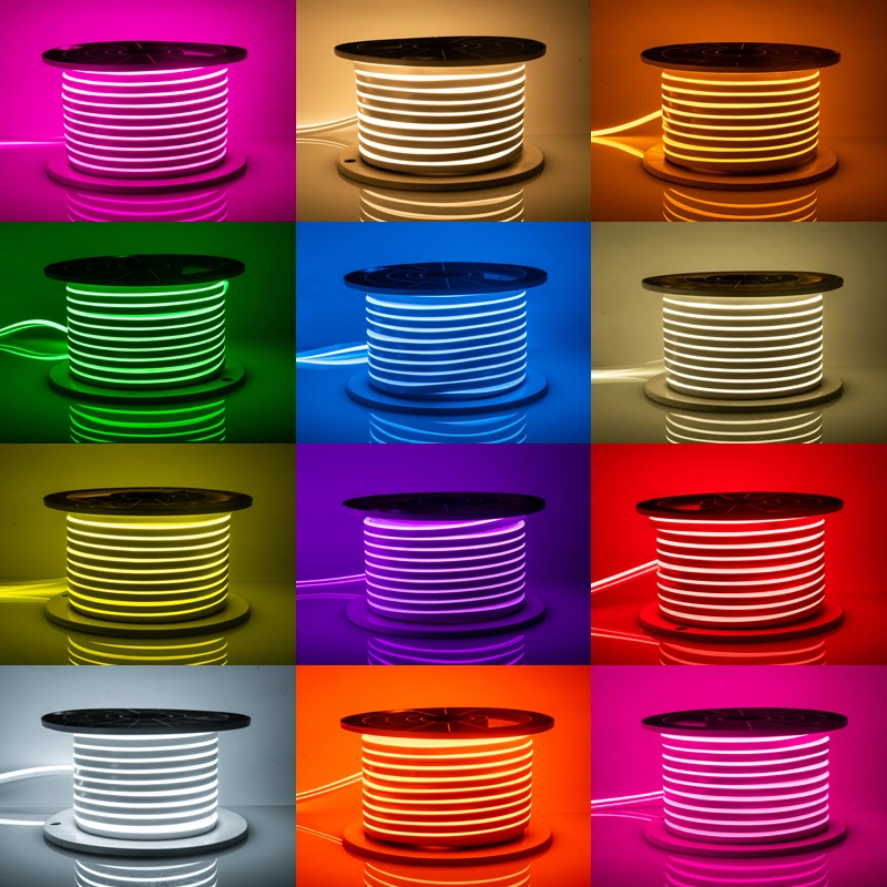 LED Neon Flex 12V 10W 8*13mm 100% Silicon Neon Strip