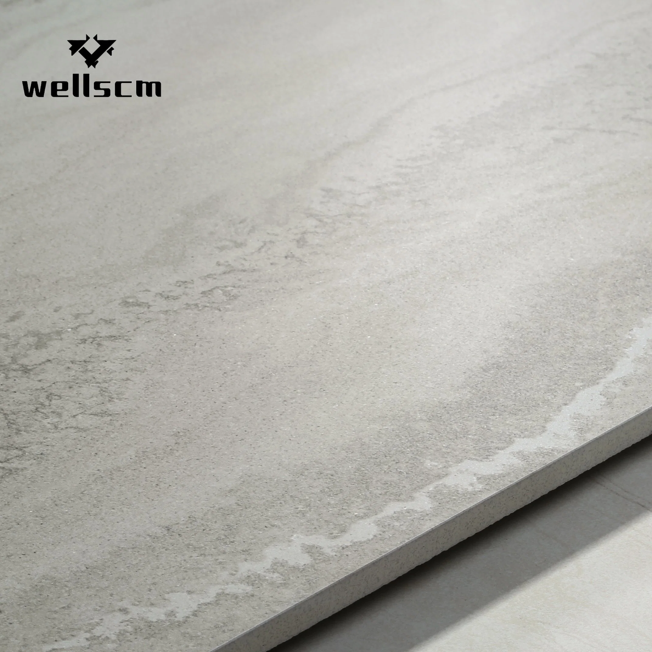 Modern White Artificial Engineered Marble Acrylic Sheet Quartz Faux Stone Slab