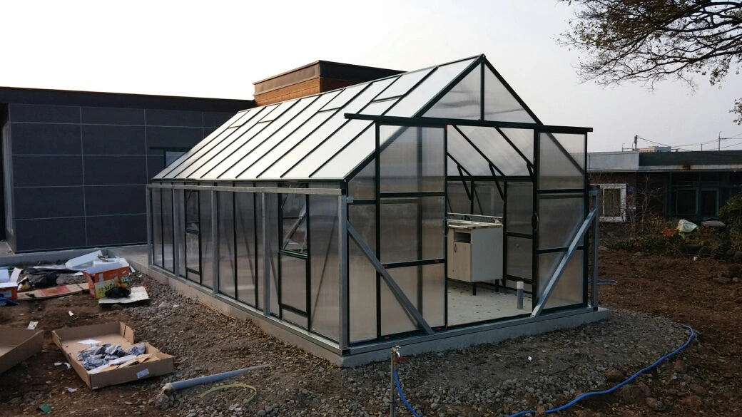 Metal Aluminium Houses Sell Used Small Mini Low Cost Frame Polycarbonate Commercial Garden Greenhouses Green House Greenhouse