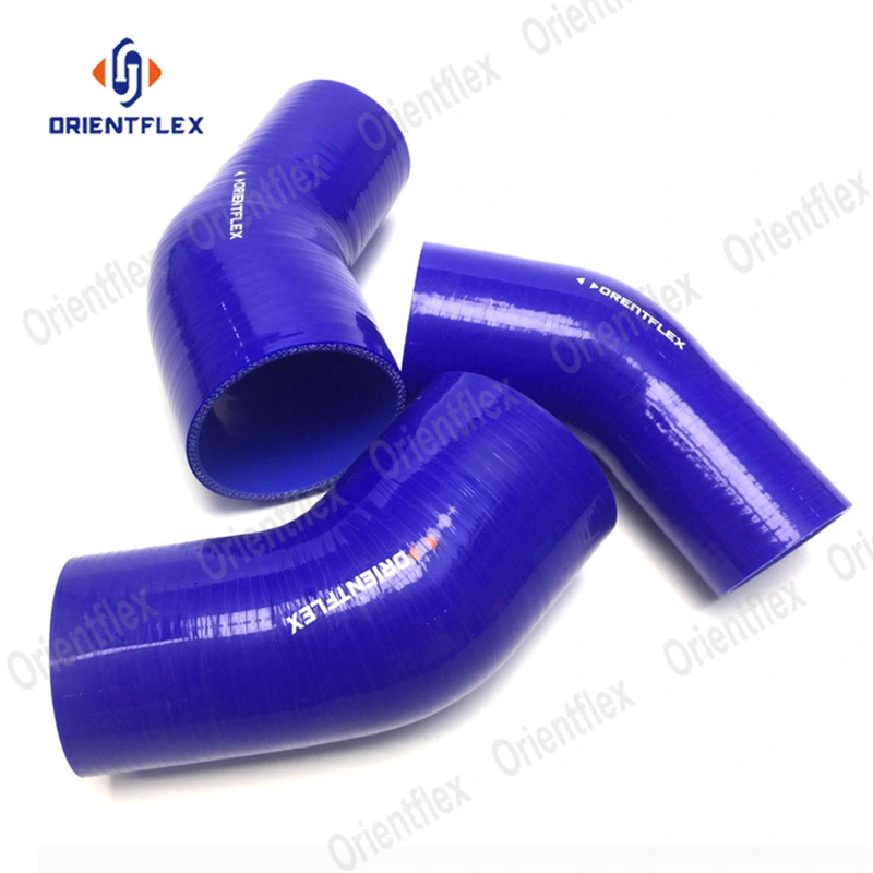 Cheap 90 Degree Reducing Elbow 2.25 to 2.5/3 to 4/3 to 2.5 Coupler Auto Silicone Hoses
