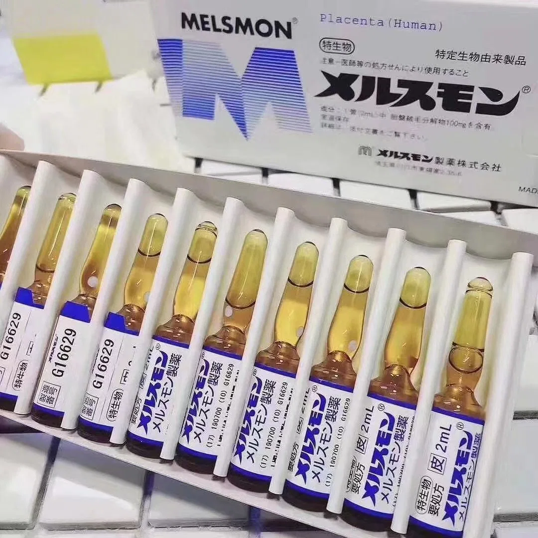 2022 New Human Placenta Japan Cellular Renewal Melsmon 2ml*50AMPS