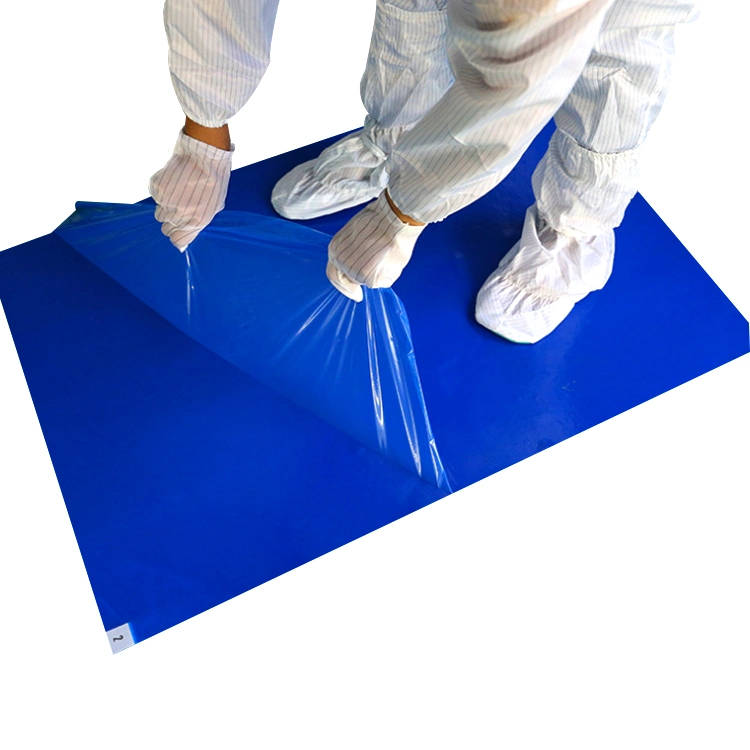 OEM 24X36 Inch 30 Layers Peel off Floor Sticky Mat