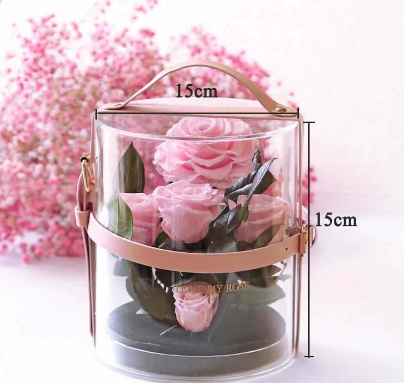 High Quality Customization Eternal Real Touch Best Flower Wedding Decorative Preserved Rose Gift Supplier in China